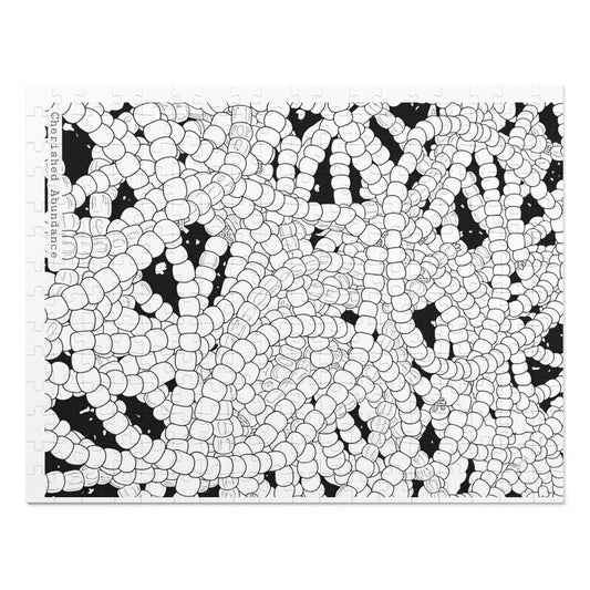 Color in Pieces Jigsaw Puzzle with Tin (Image: Colorful Mix)